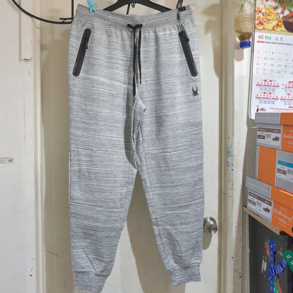 Spyder Men's Jogger‎ pants in GRAY SIZE S M L XL XXL